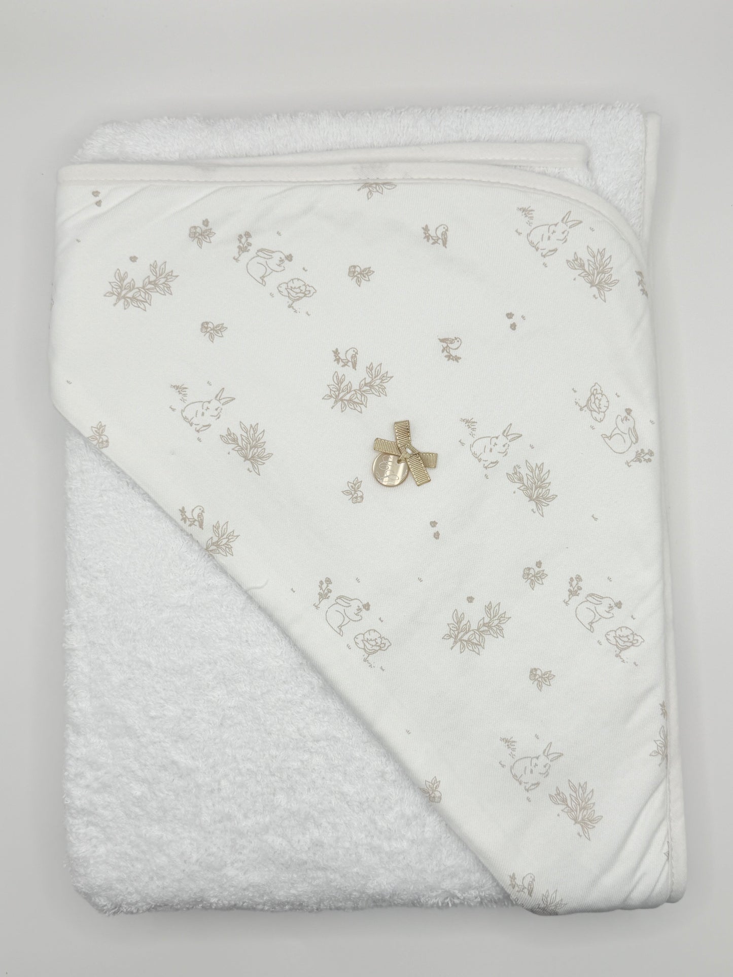 Hooded Towel XL Telma Beige