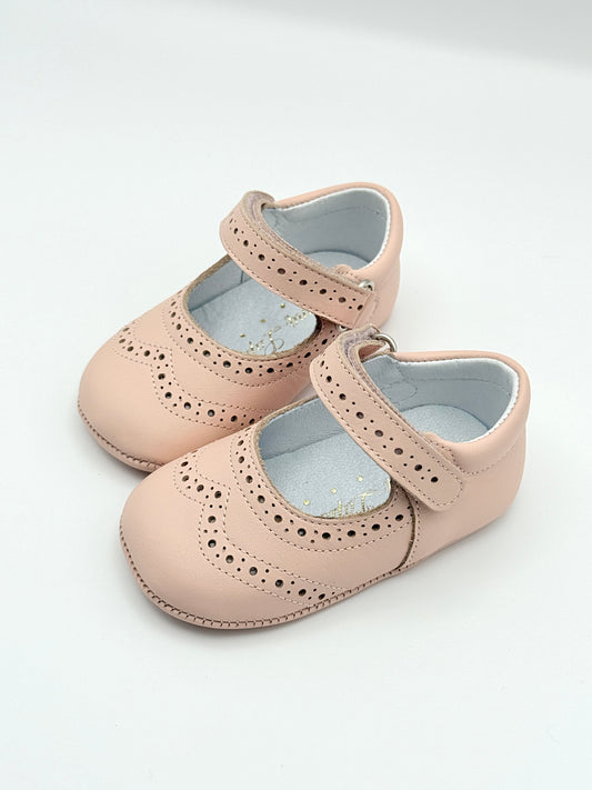 Crib Shoe Mary Jane Oxford Pink