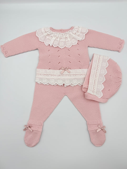 Knit Set 'Anama' Blush