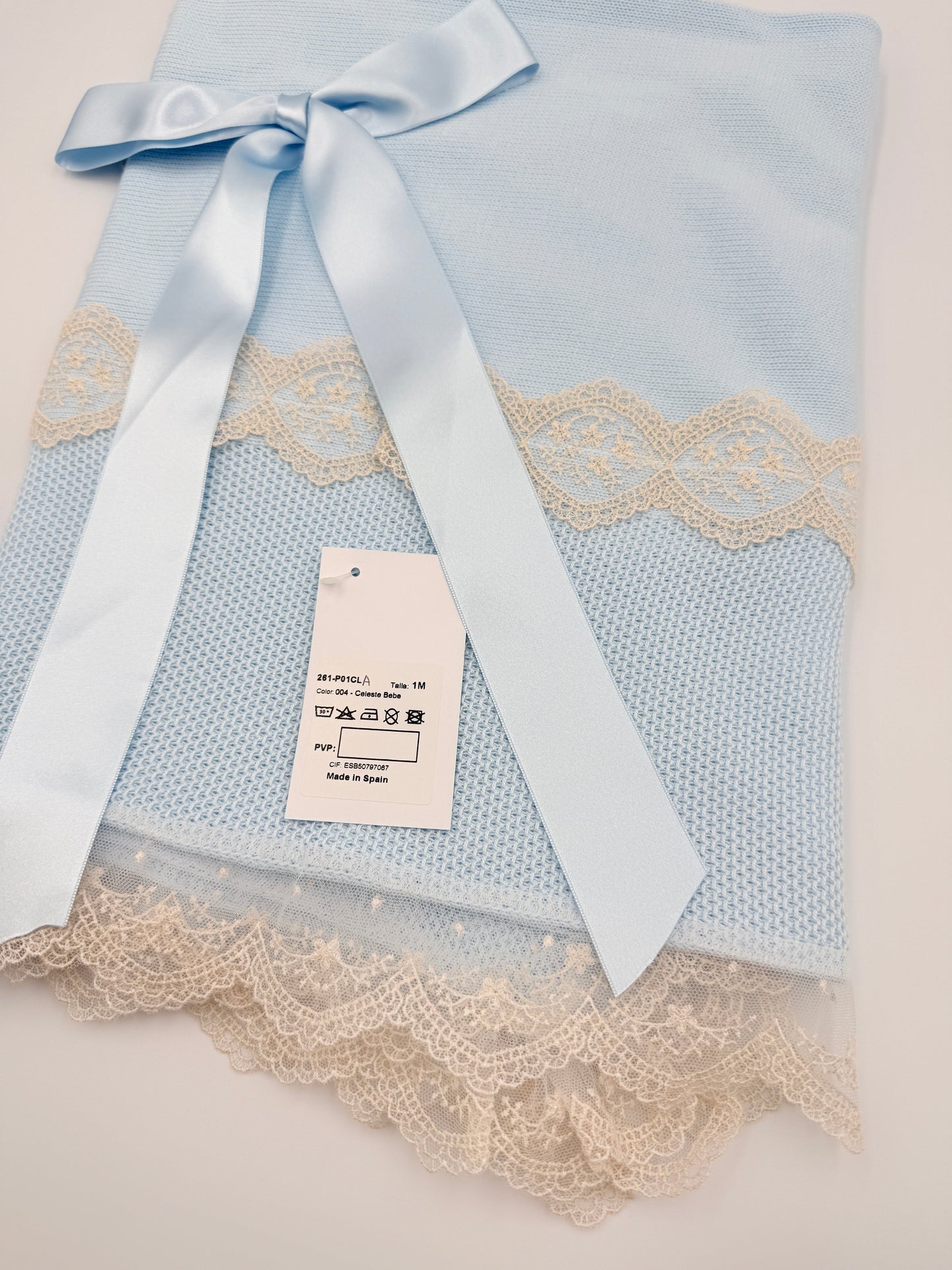 Blanket 'Picos' Blue