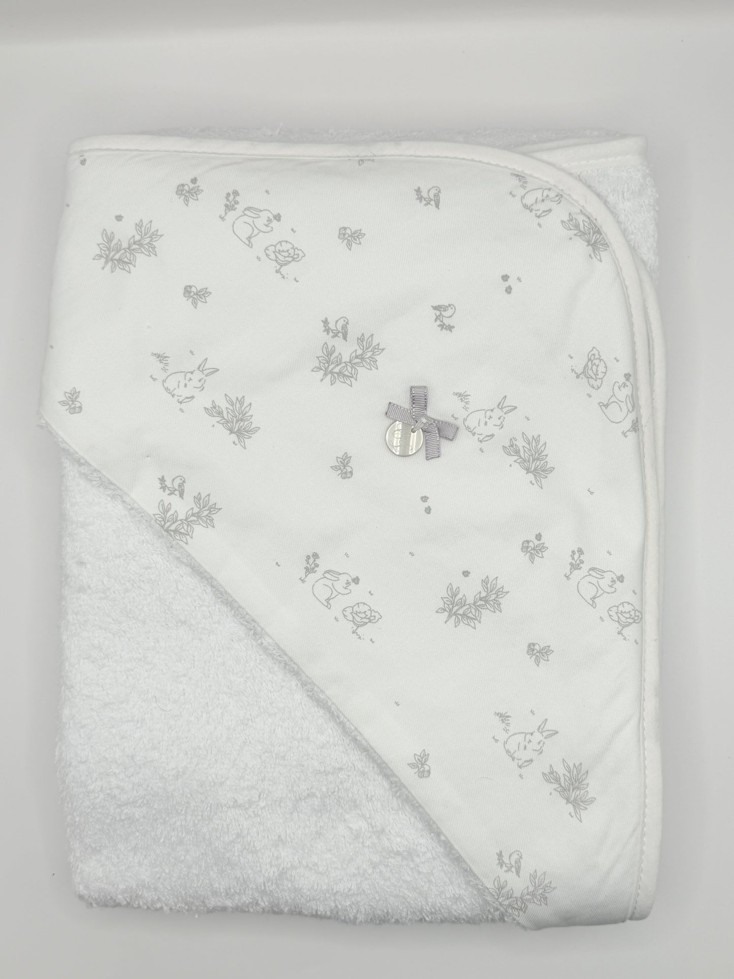 Hooded Towel XL Telma Grey
