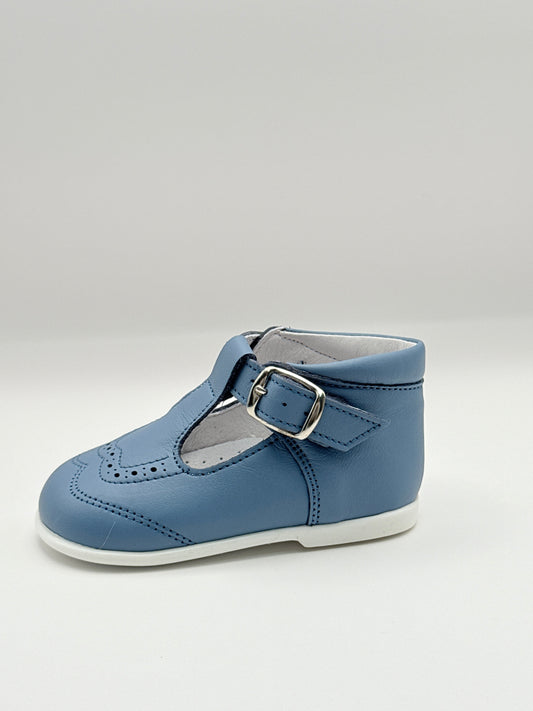 T-Bar Booties Blue