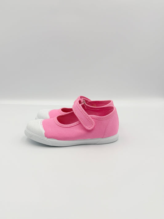 Mary Jane 'Cap Toe' Bubble Gum Pink
