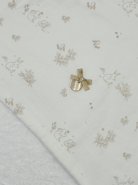 Hooded Towel XL Telma Beige