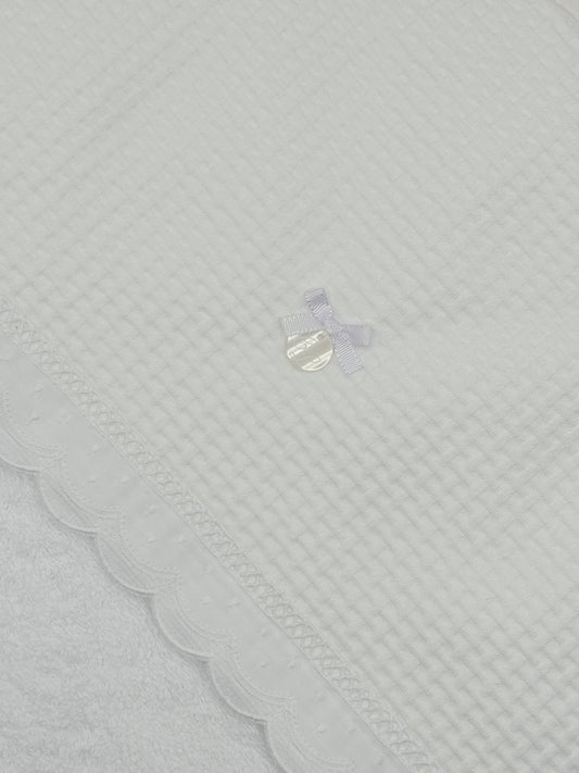 Hooded Towel XL Lucia White