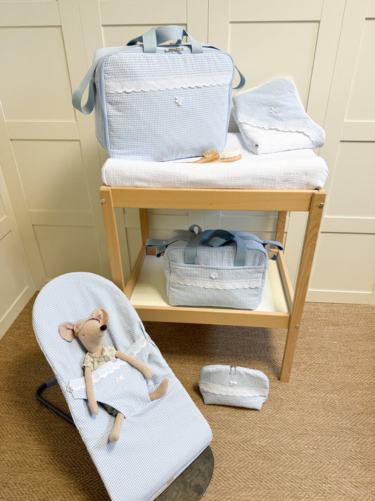 BabyBjorn Bouncer Cover Telmo Blue