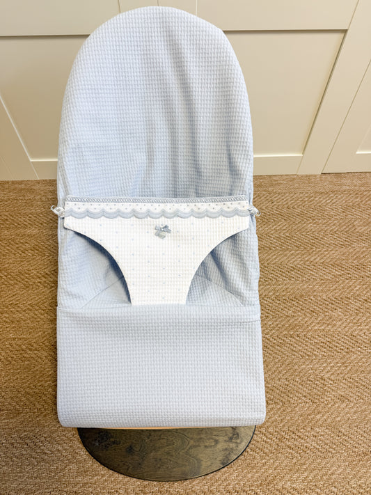 BabyBjorn Bouncer Cover Dots Blue