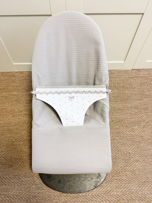 BabyBjorn Bouncer Cover Dots Grey