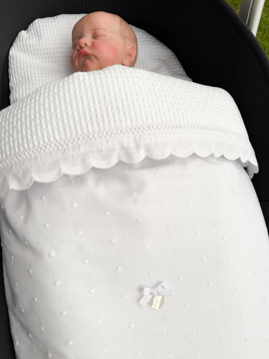 Carry Cot Lucia White