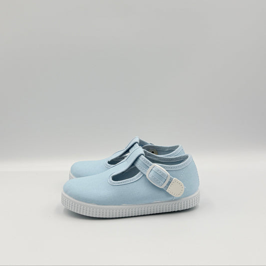 T- Strap 'Naia' Sky Blue