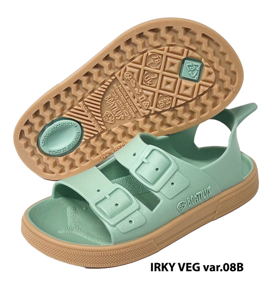 Boatilus Irky Veg Pastel Green Rubber Jelly