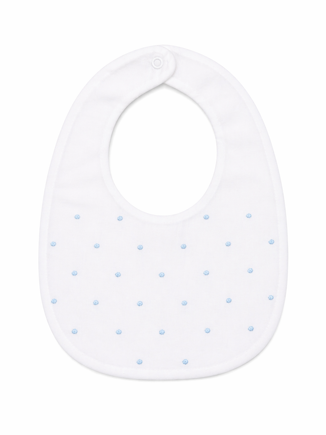 Bib 'Mini Dots' Blue