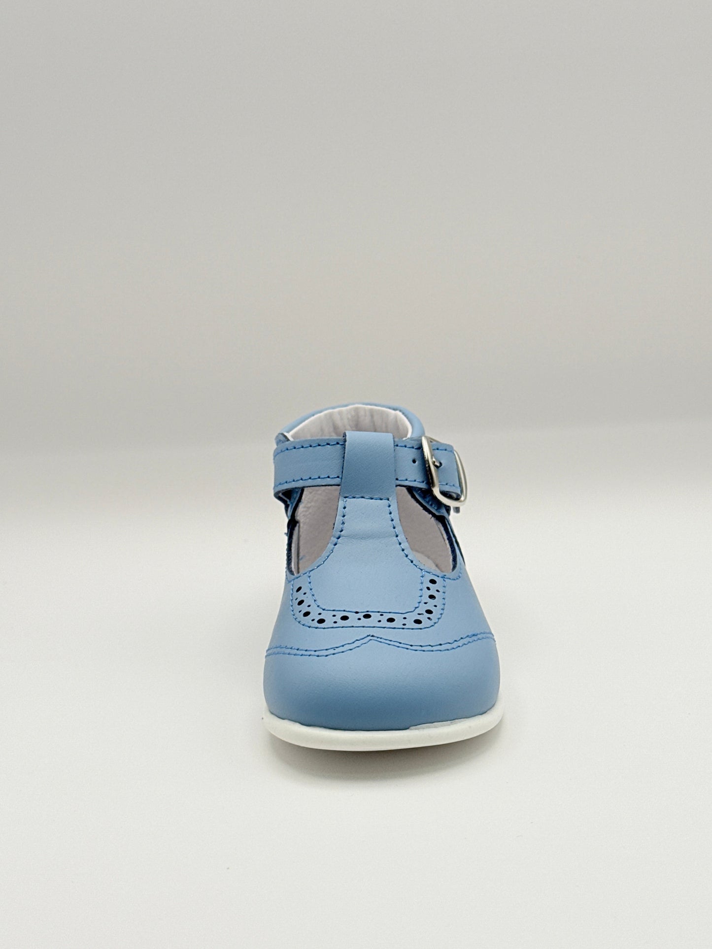 T-Bar Booties Powder Blue