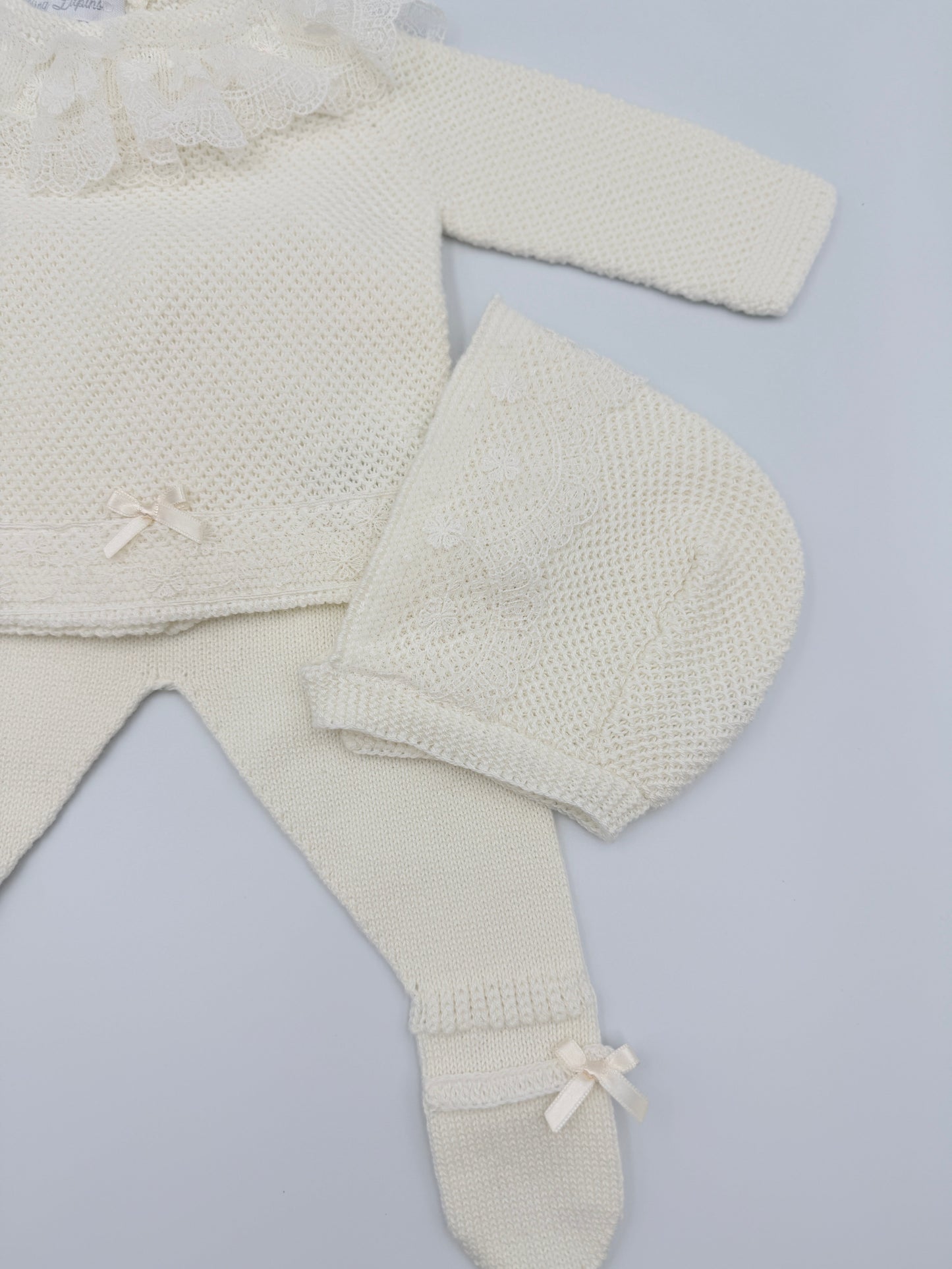 Knit Set 'Beatriz' White