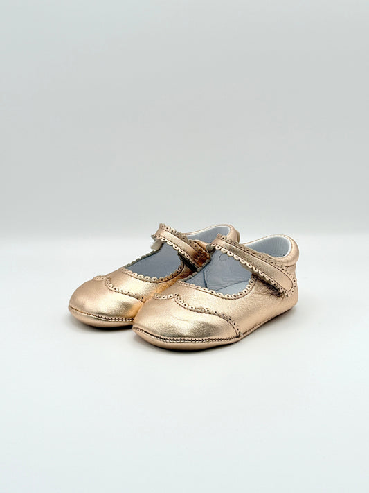 Crib Shoe Mary Jane Rubi Rose Gold