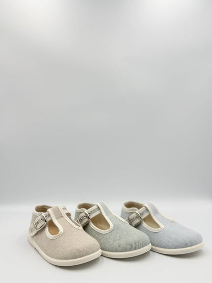 T- Strap ‘Viena' Sand