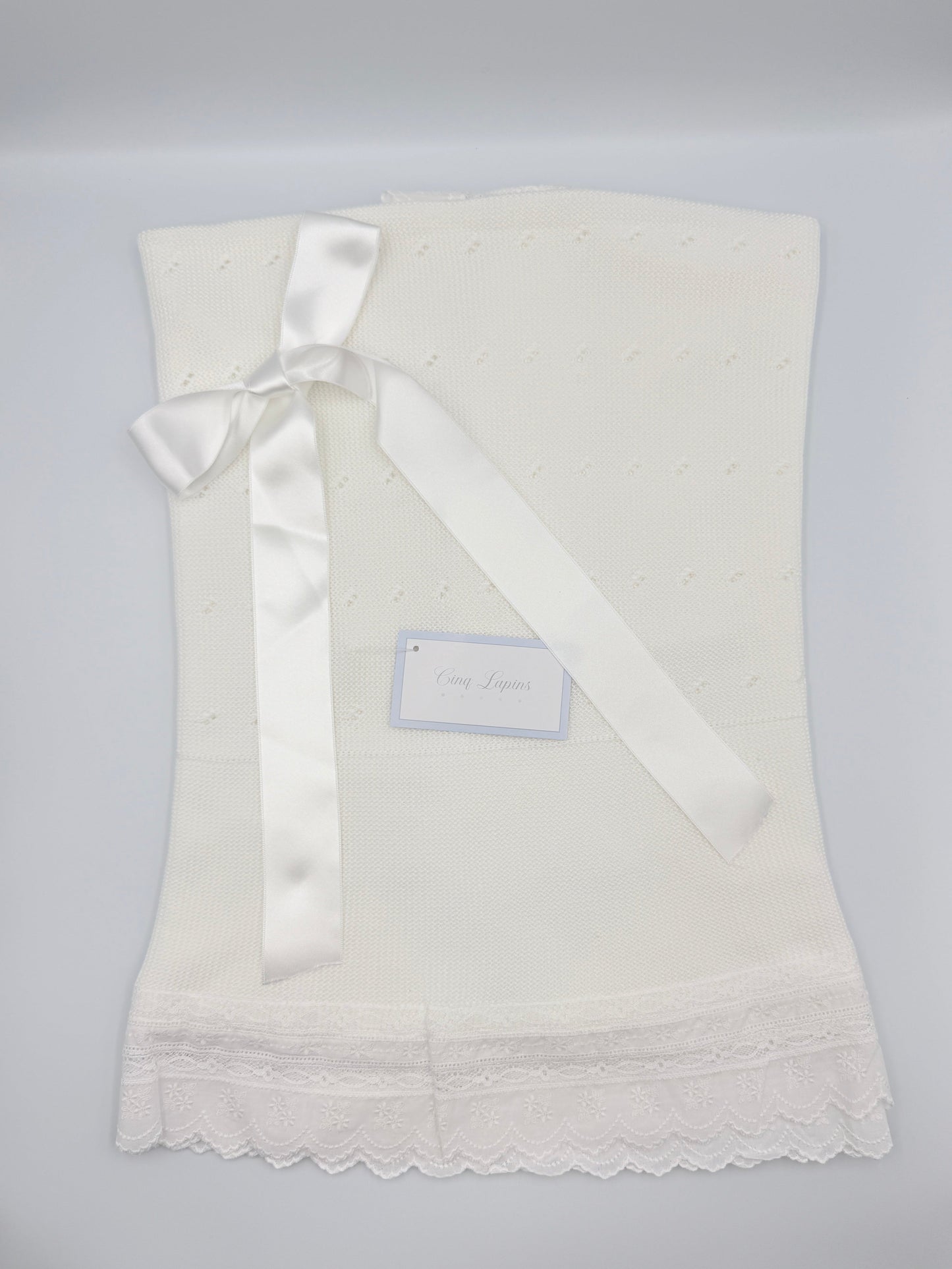 Blanket 'Anama' White