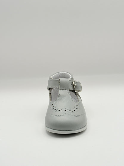 T-Bar Booties Gray