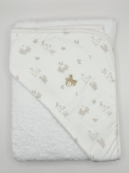 Hooded Towel XL Telma Beige