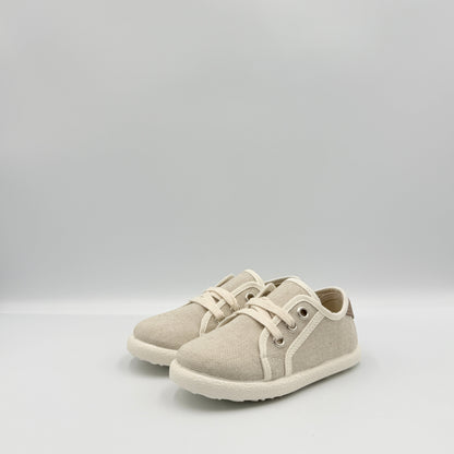 Lace-Up Sneakers 'Viena Bandeleta' Sand