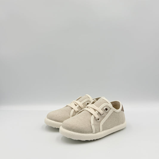 Lace-Up Sneakers 'Viena Bandeleta' Sand