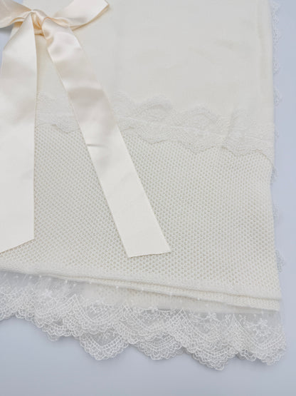 Blanket 'Picos' Beige