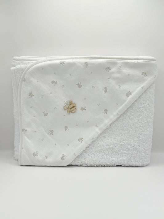 Hooded Towel XL Clea Beige