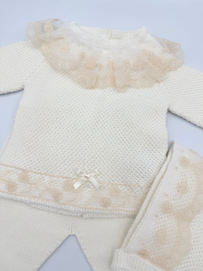 Knit Set 'Beatriz' Gold