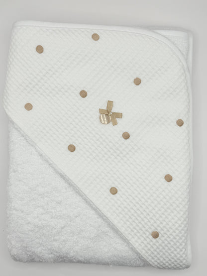 Hooded Towel XL Bopi Khaki