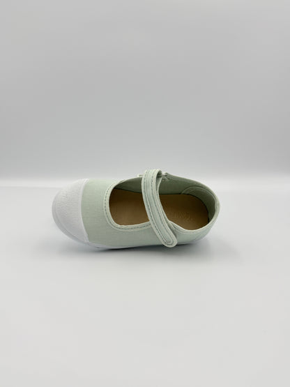 Mary Jane 'Cap Toe' Sage