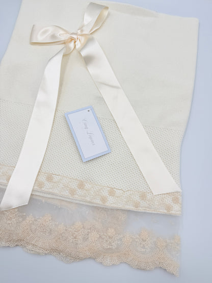 Blanket 'Beatriz' Gold