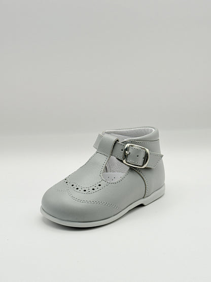 T-Bar Booties Gray
