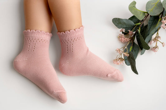Cinq Lapins Short Socks Perle