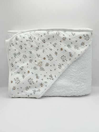 Hooded Towel XL Celia Flowers