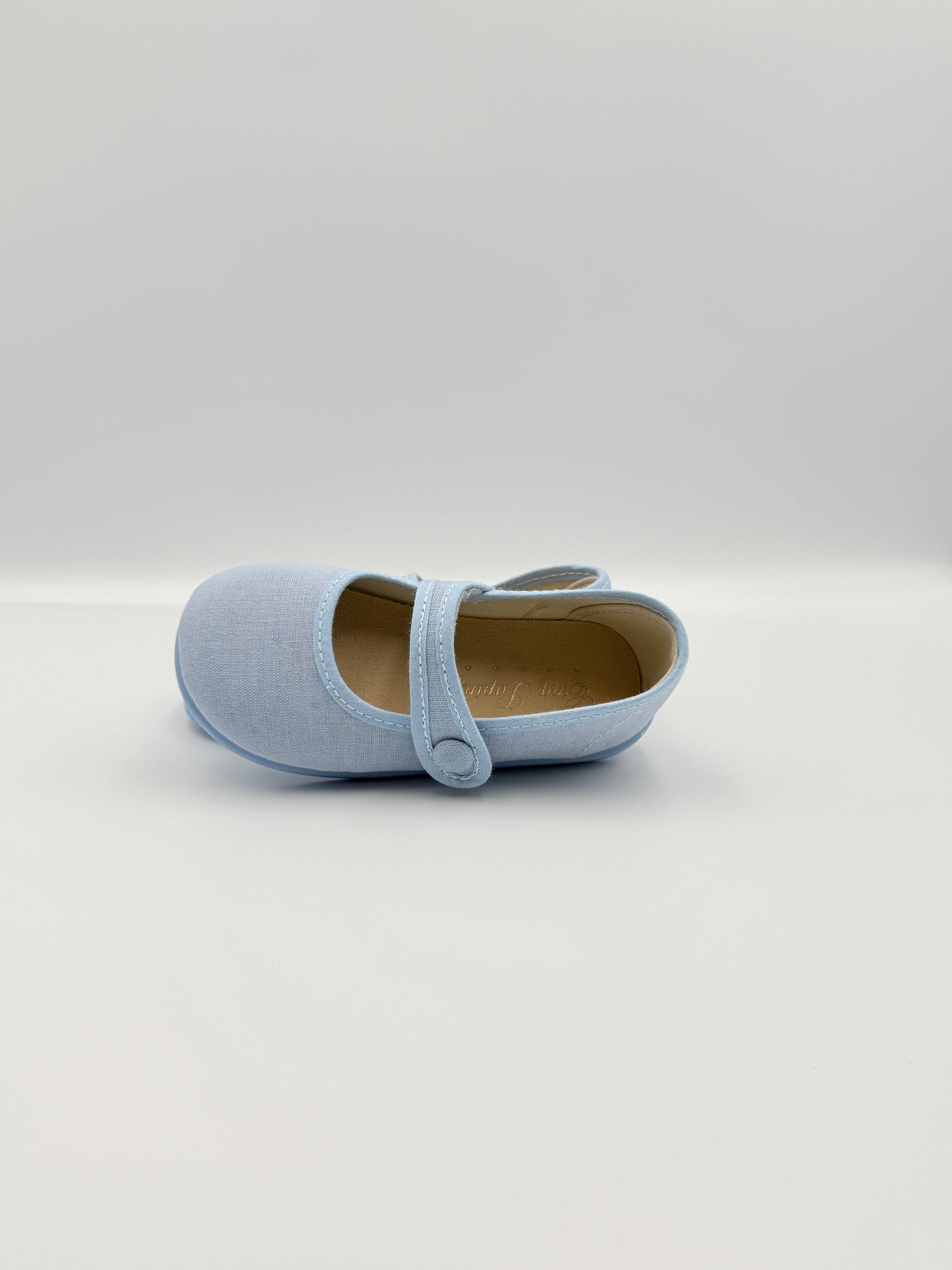 Mary Jane 'Linus Linen' Sky Blue