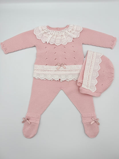 Knit Set 'Anama' Blush