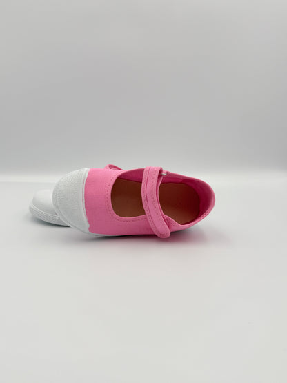 Mary Jane 'Cap Toe' Bubble Gum Pink