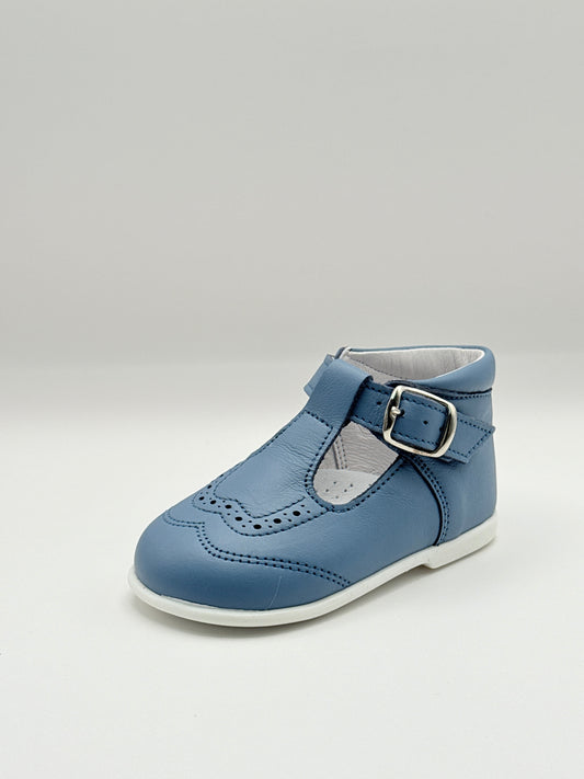 T-Bar Booties Blue