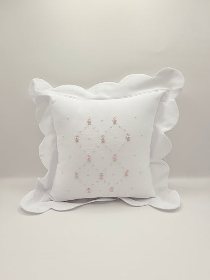 Musical Pillow Pink Flowers