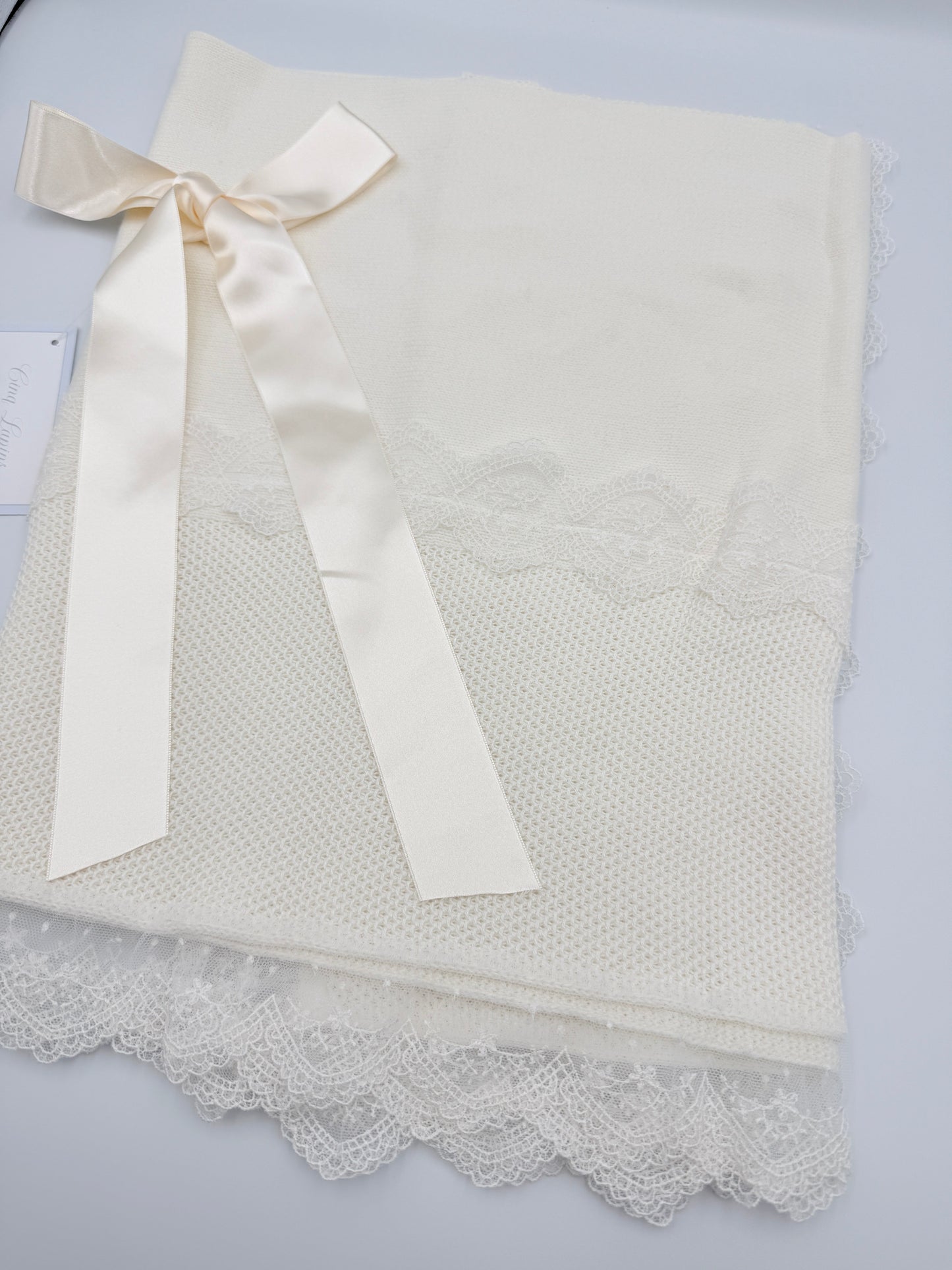 Blanket 'Picos' Beige