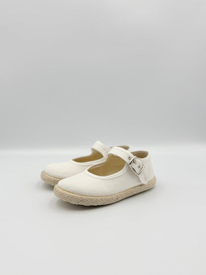 Mary Jane 'Linus Jute' Beige