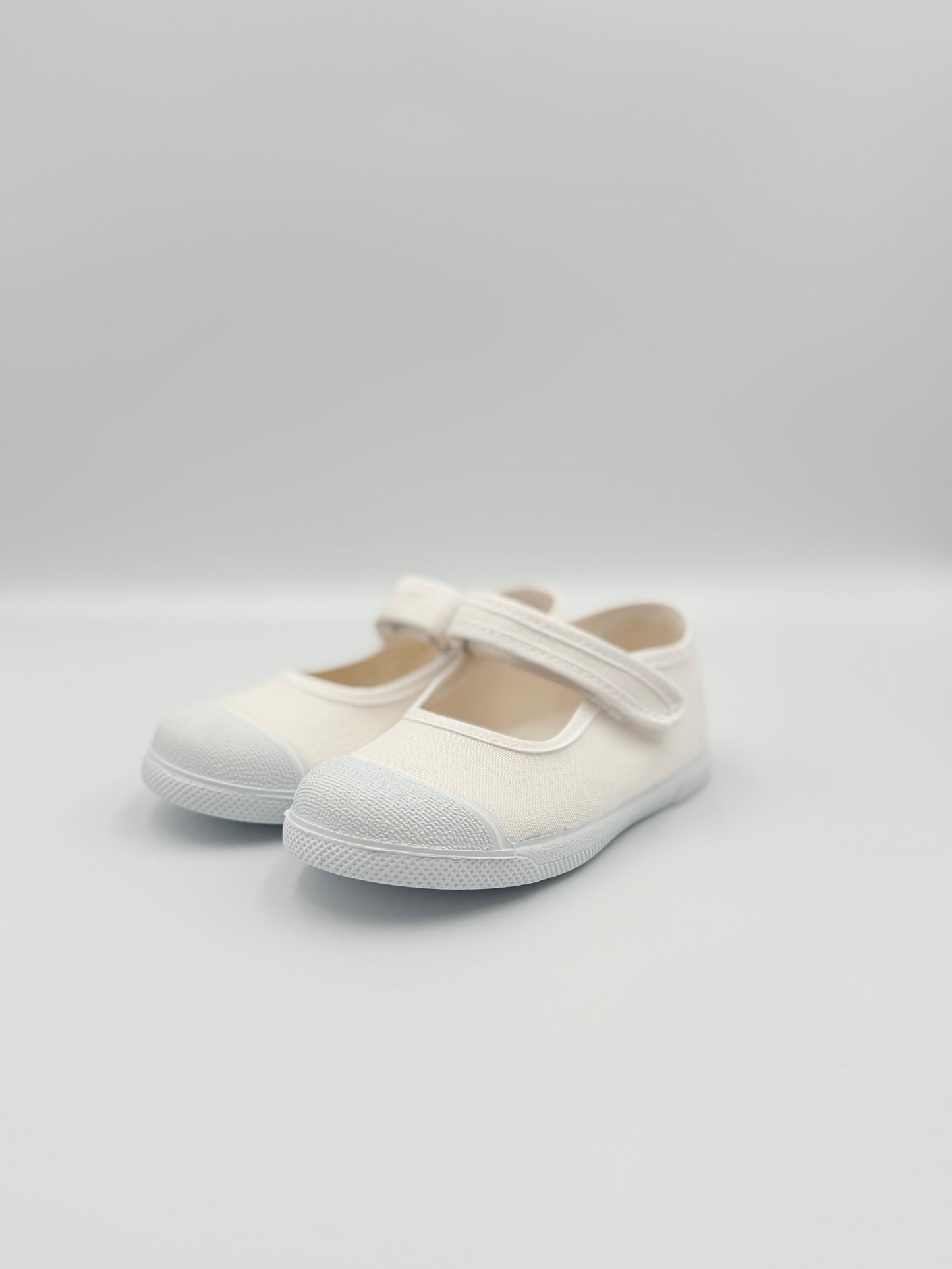Mary Jane 'Cap Toe' White