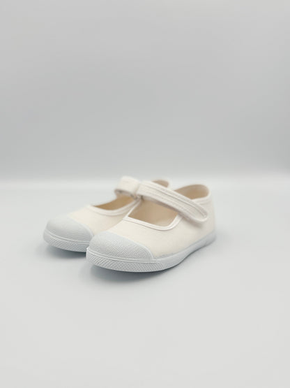 Mary Jane 'Cap Toe' White
