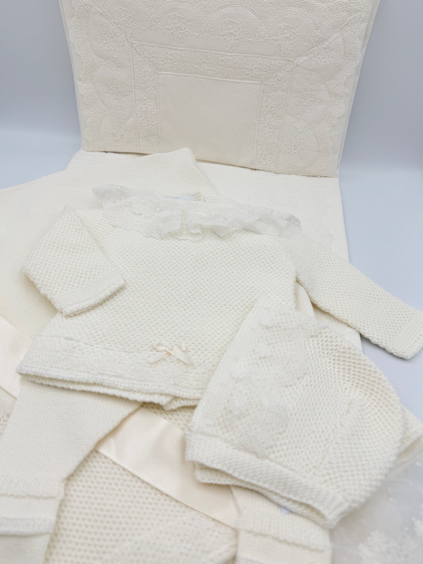 Knit Set 'Beatriz' White