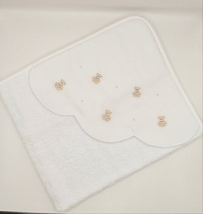 Hooded Towel 'Teddy Bear'