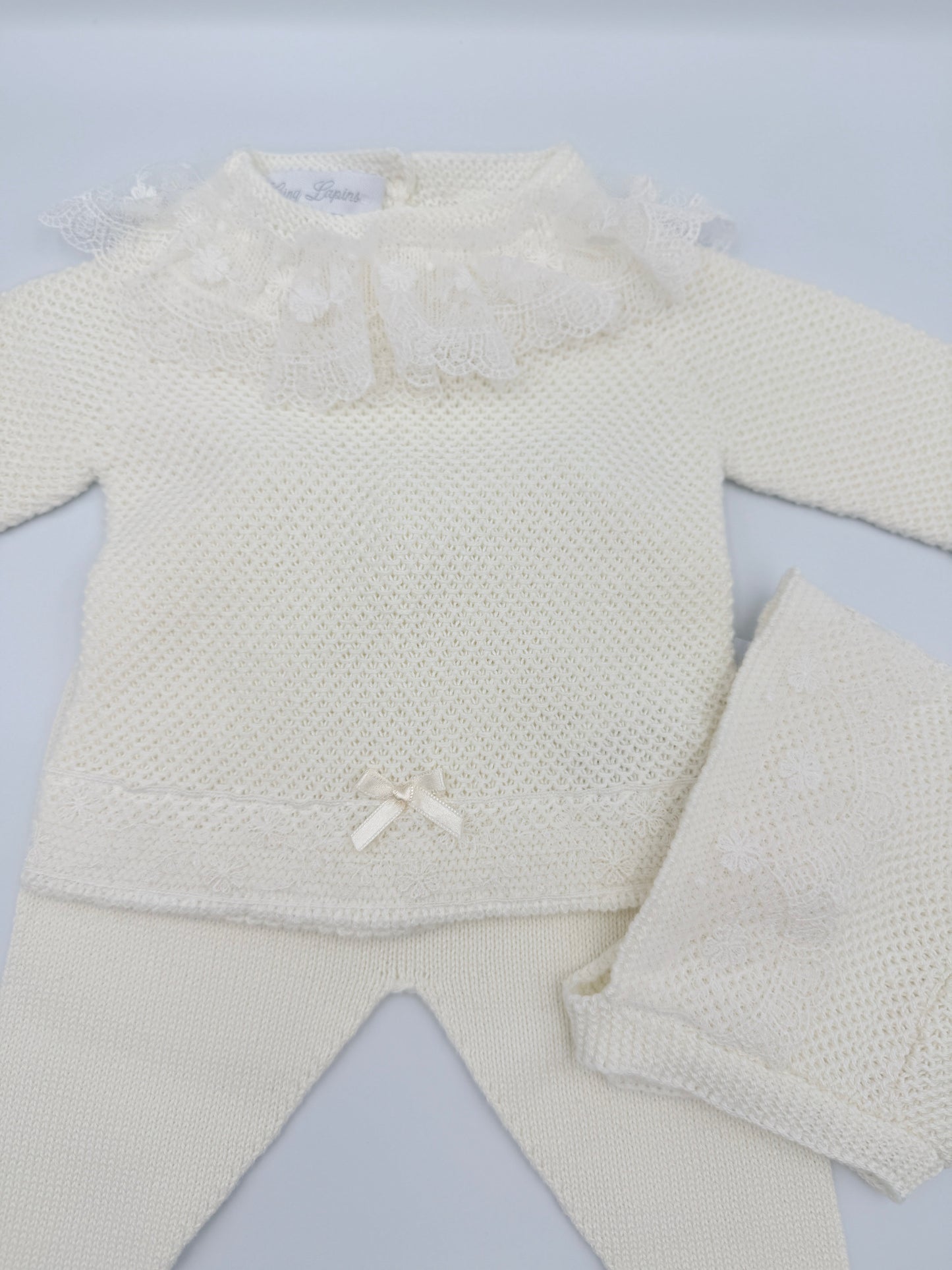 Knit Set 'Beatriz' White