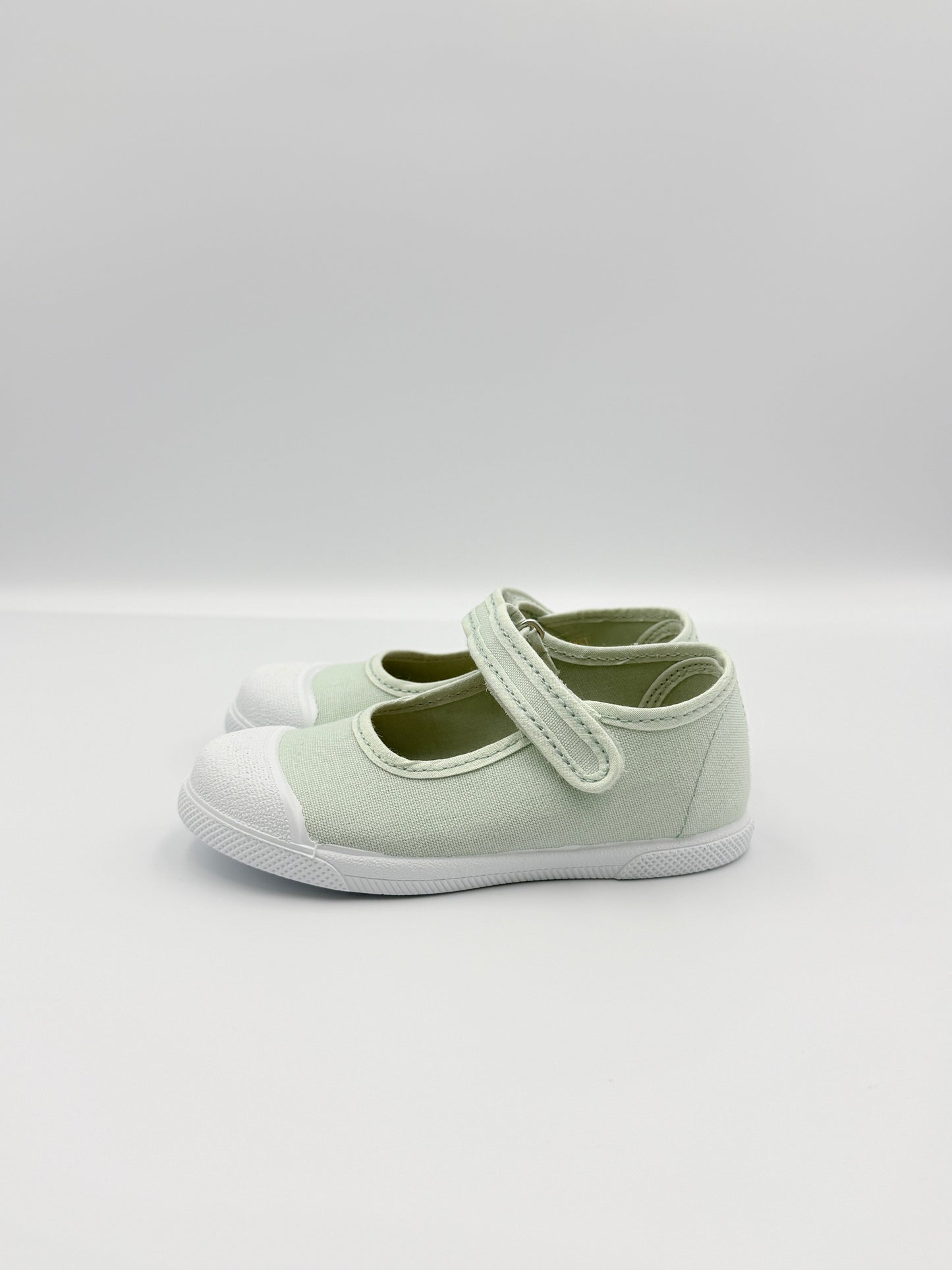 Mary Jane 'Cap Toe' Sage