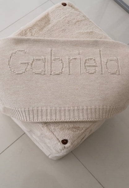 Blanket Custom Name- Wool