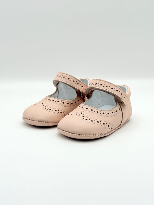 Crib Shoe Mary Jane Oxford Pink