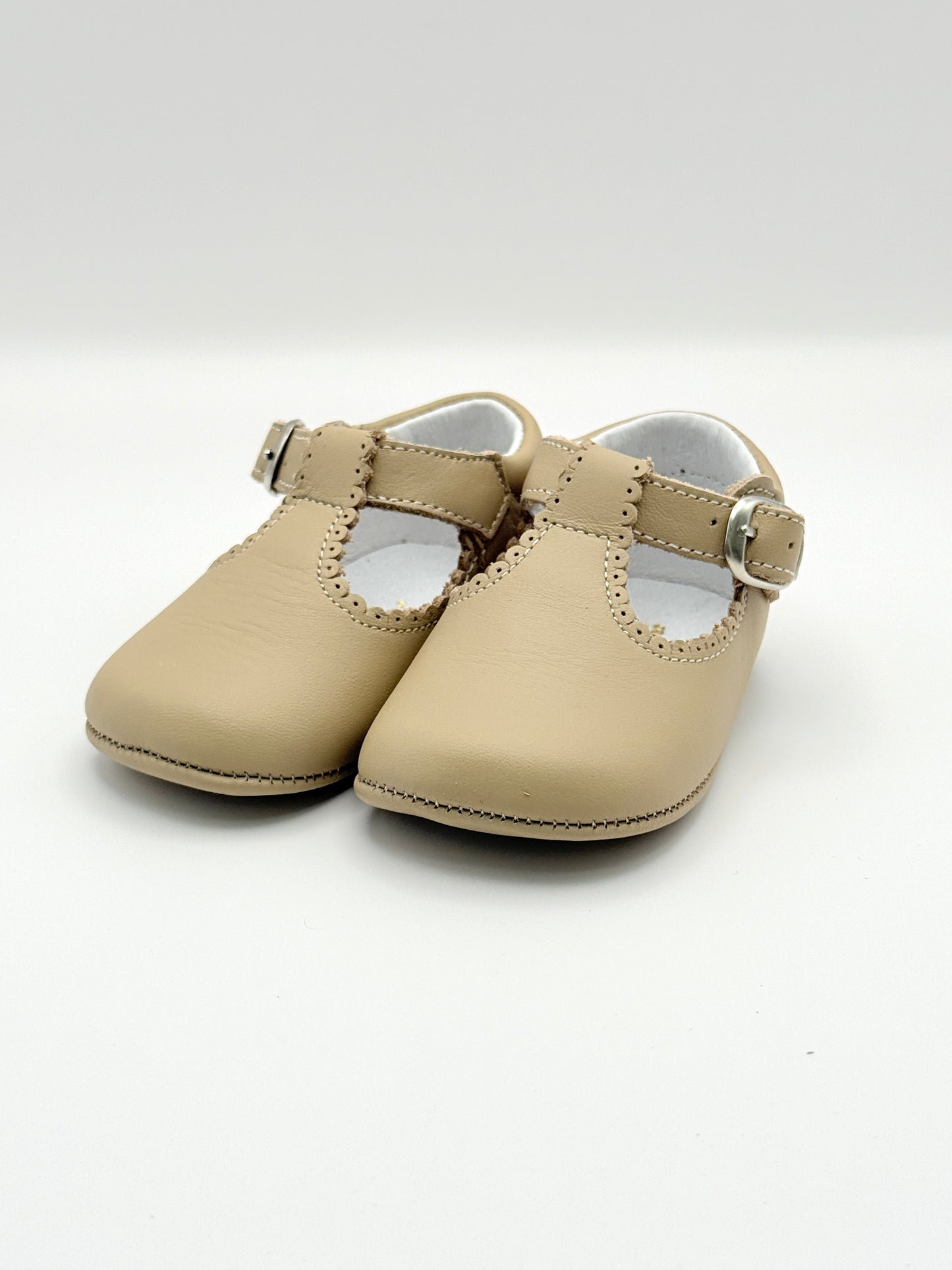 Crib Shoe T-Strap Napa Sand